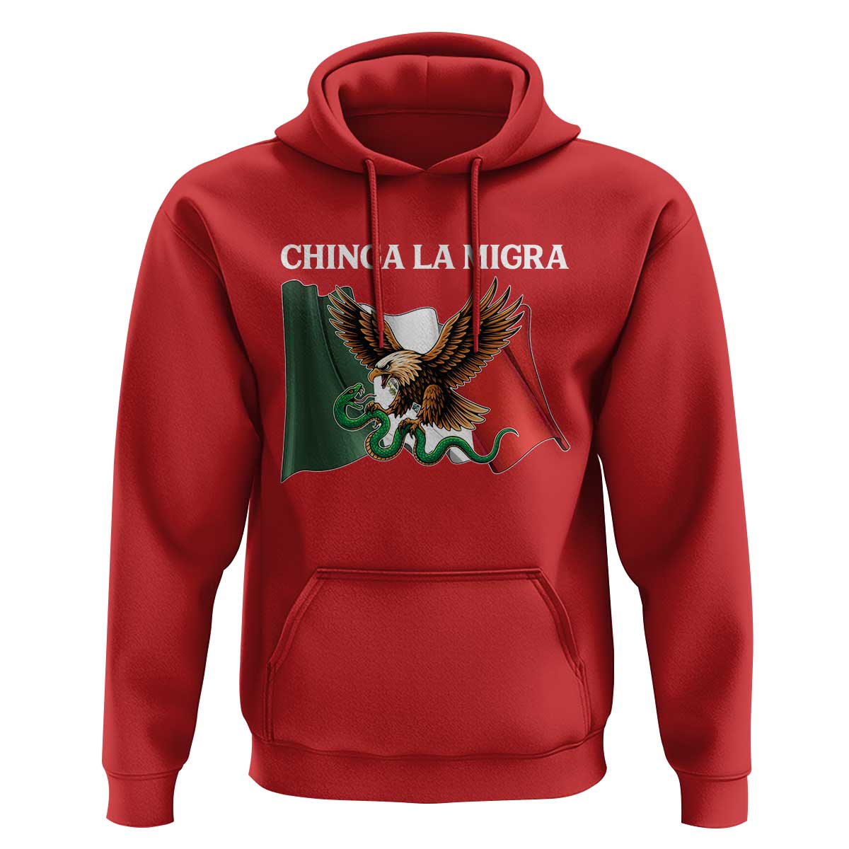 Chinga La Migra Hoodie Immigration Rights Anti Fascism Protest - Wonder Print Shop