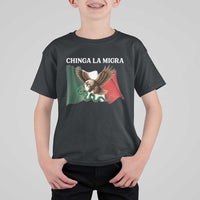 Chinga La Migra T Shirt For Kid Immigration Rights Anti Fascism Protest - Wonder Print Shop