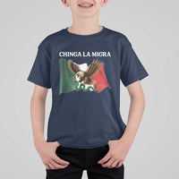 Chinga La Migra T Shirt For Kid Immigration Rights Anti Fascism Protest - Wonder Print Shop