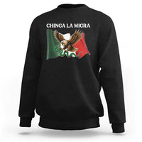 Chinga La Migra Sweatshirt Immigration Rights Anti Fascism Protest - Wonder Print Shop