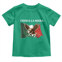 Chinga La Migra Toddler T Shirt Immigration Rights Anti Fascism Protest - Wonder Print Shop