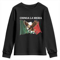 Chinga La Migra Youth Sweatshirt Immigration Rights Anti Fascism Protest - Wonder Print Shop