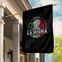 Chinga La Migra Garden Flag Immigration Rights Anti Fascism Protest - Wonder Print Shop