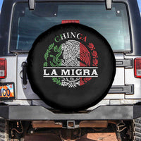 Chinga La Migra Spare Tire Cover Immigration Rights Anti Fascism Protest - Wonder Print Shop