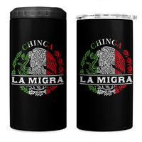 Chinga La Migra 4 in 1 Can Cooler Tumbler Immigration Rights Anti Fascism Protest - Wonder Print Shop