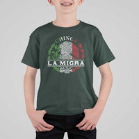 Chinga La Migra T Shirt For Kid Immigration Rights Anti Fascism Protest - Wonder Print Shop