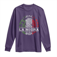 Chinga La Migra Long Sleeve Shirt Immigration Rights Anti Fascism Protest - Wonder Print Shop