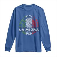 Chinga La Migra Long Sleeve Shirt Immigration Rights Anti Fascism Protest - Wonder Print Shop