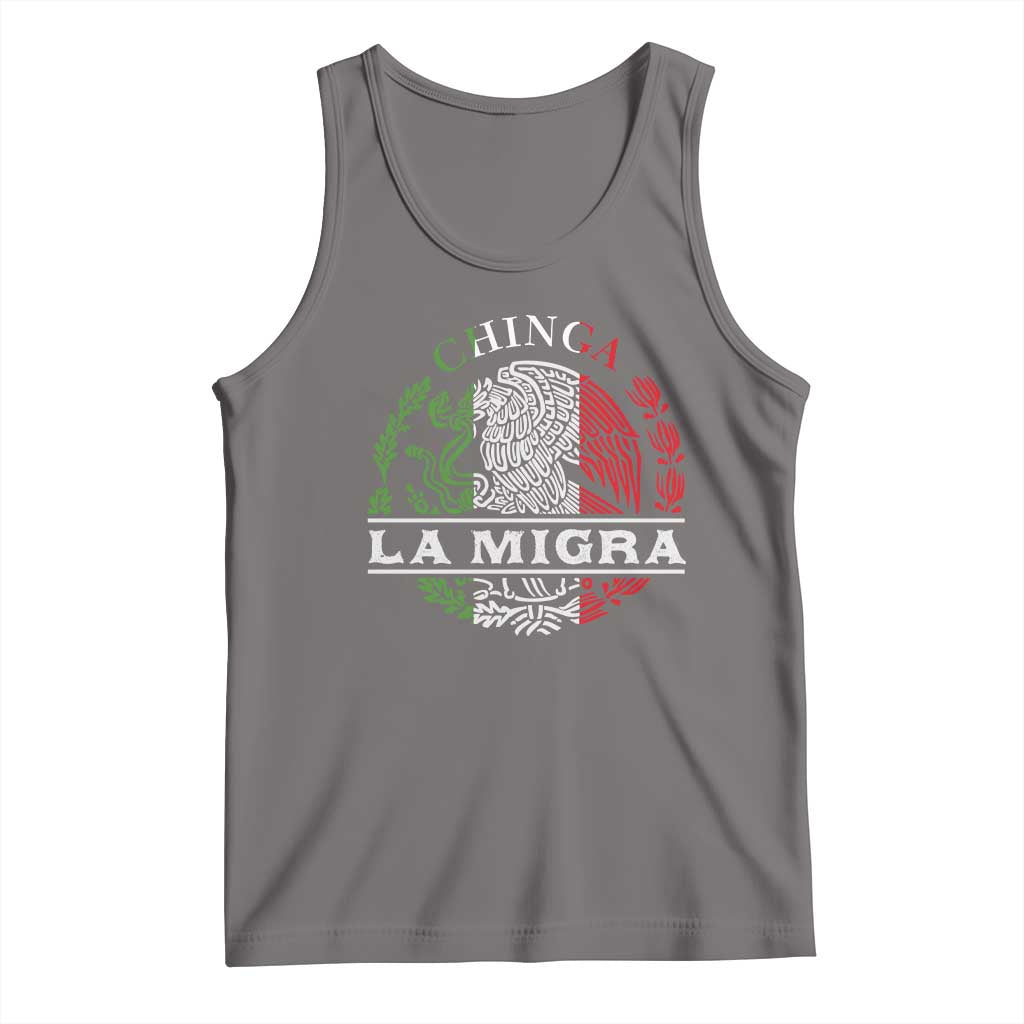 Chinga La Migra Tank Top Immigration Rights Anti Fascism Protest - Wonder Print Shop