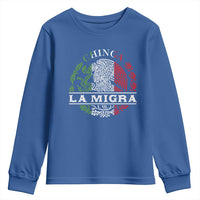 Chinga La Migra Youth Sweatshirt Immigration Rights Anti Fascism Protest - Wonder Print Shop