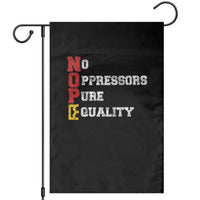 No Kings Garden Flag No Oppressors Pure Equality - Wonder Print Shop