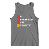 No Kings Tank Top No Oppressors Pure Equality - Wonder Print Shop