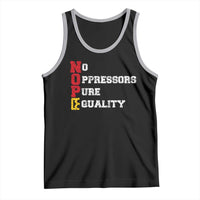No Kings Tank Top No Oppressors Pure Equality - Wonder Print Shop