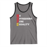 No Kings Tank Top No Oppressors Pure Equality - Wonder Print Shop