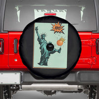 No Kings Spare Tire Cover Statue of Liberty Political Protest - Wonder Print Shop