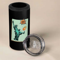No Kings 4 in 1 Can Cooler Tumbler Statue of Liberty Political Protest - Wonder Print Shop