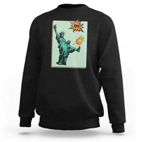 No Kings Sweatshirt Statue of Liberty Political Protest - Wonder Print Shop