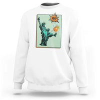 No Kings Sweatshirt Statue of Liberty Political Protest - Wonder Print Shop