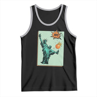 No Kings Tank Top Statue of Liberty Political Protest - Wonder Print Shop