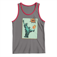 No Kings Tank Top Statue of Liberty Political Protest - Wonder Print Shop