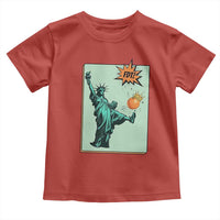 No Kings Toddler T Shirt Statue of Liberty Political Protest - Wonder Print Shop