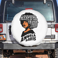 Angela Davis Inspirational Quote Spare Tire Cover I Am No Longer Accepting The Things I Cannot Change