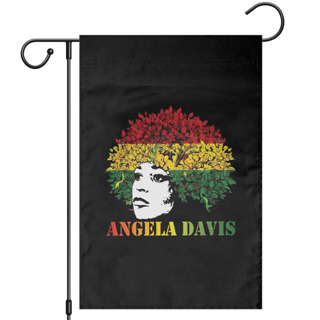 Angela Davis Garden Flag Black History Month - Wonder Print Shop