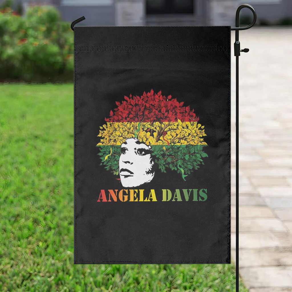 Angela Davis Garden Flag Black History Month - Wonder Print Shop