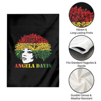 Angela Davis Garden Flag Black History Month - Wonder Print Shop