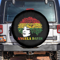 Angela Davis Spare Tire Cover Black History Month - Wonder Print Shop
