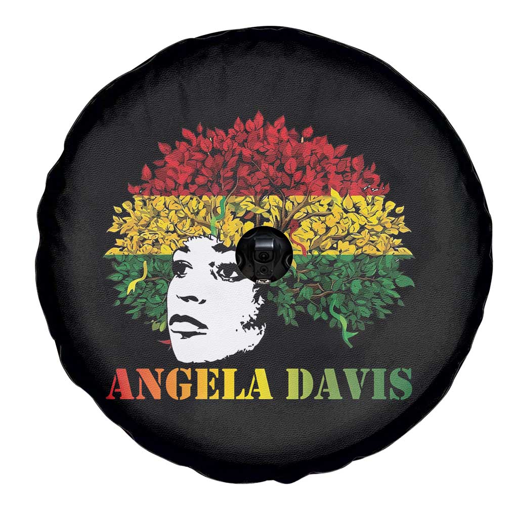 Angela Davis Spare Tire Cover Black History Month - Wonder Print Shop
