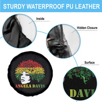Angela Davis Spare Tire Cover Black History Month - Wonder Print Shop