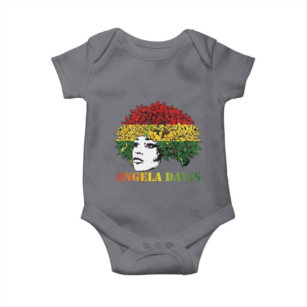 Angela Davis Baby Onesie Black History Month - Wonder Print Shop