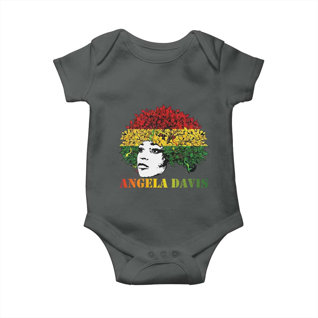 Angela Davis Baby Onesie Black History Month - Wonder Print Shop