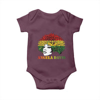 Angela Davis Baby Onesie Black History Month - Wonder Print Shop