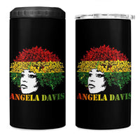 Angela Davis 4 in 1 Can Cooler Tumbler Black History Month - Wonder Print Shop