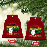 Angela Davis Ceramic Ornament Black History Month - Wonder Print Shop
