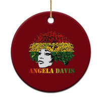 Angela Davis Ceramic Ornament Black History Month - Wonder Print Shop