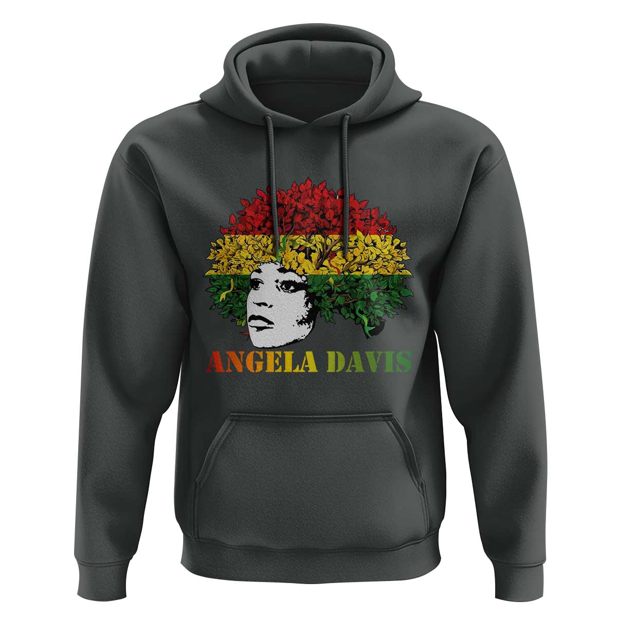 Angela Davis Hoodie Black History Month - Wonder Print Shop