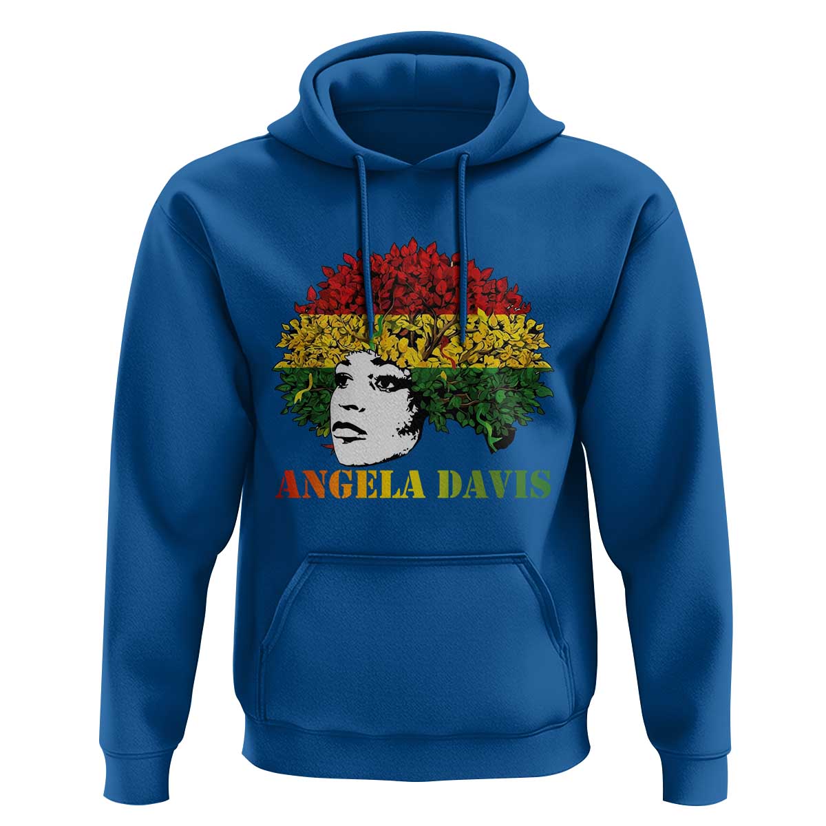 Angela Davis Hoodie Black History Month - Wonder Print Shop