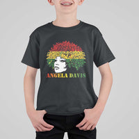 Angela Davis T Shirt For Kid Black History Month - Wonder Print Shop