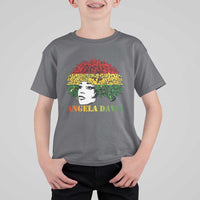 Angela Davis T Shirt For Kid Black History Month - Wonder Print Shop