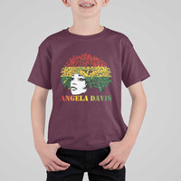 Angela Davis T Shirt For Kid Black History Month - Wonder Print Shop
