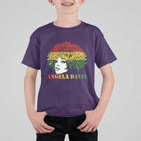 Angela Davis T Shirt For Kid Black History Month - Wonder Print Shop