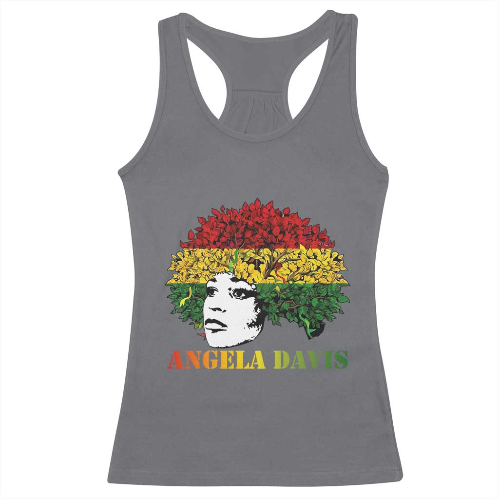 Angela Davis Racerback Tank Top Black History Month - Wonder Print Shop