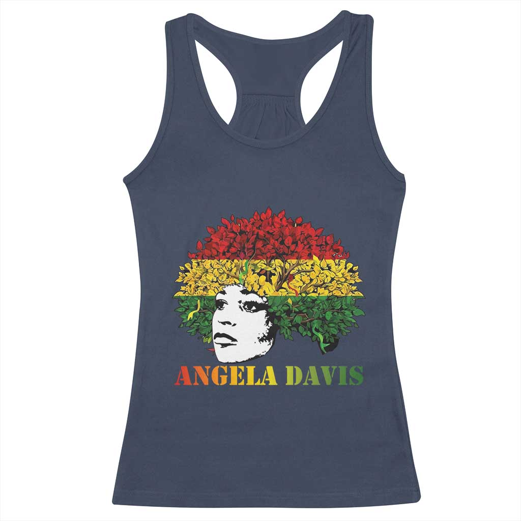 Angela Davis Racerback Tank Top Black History Month - Wonder Print Shop