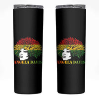 Angela Davis Skinny Tumbler Black History Month - Wonder Print Shop