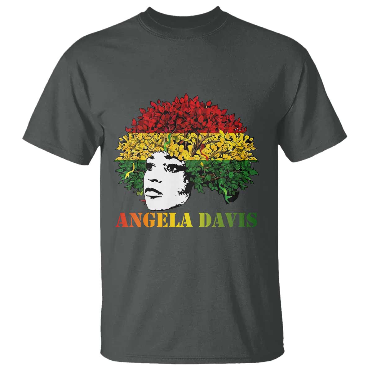 Angela Davis T Shirt Black History Month - Wonder Print Shop