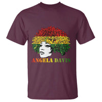Angela Davis T Shirt Black History Month - Wonder Print Shop