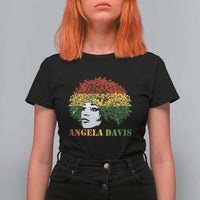 Angela Davis T Shirt For Women Black History Month - Wonder Print Shop